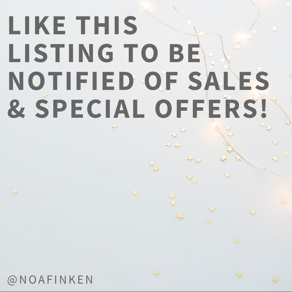 • LIKE TO BE NOTIFIED •